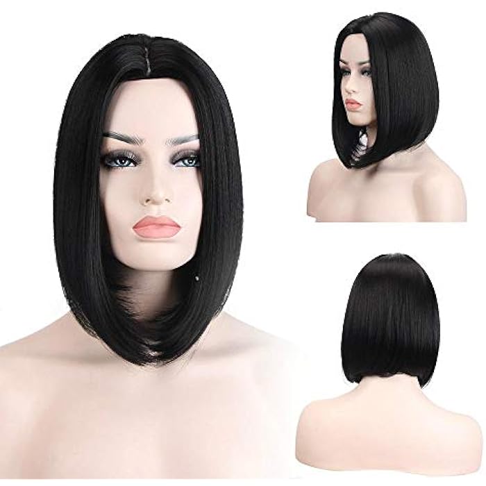 DILLARDS Straight Soft Breathable Comfort Long Wig Balck For Women - Image 5